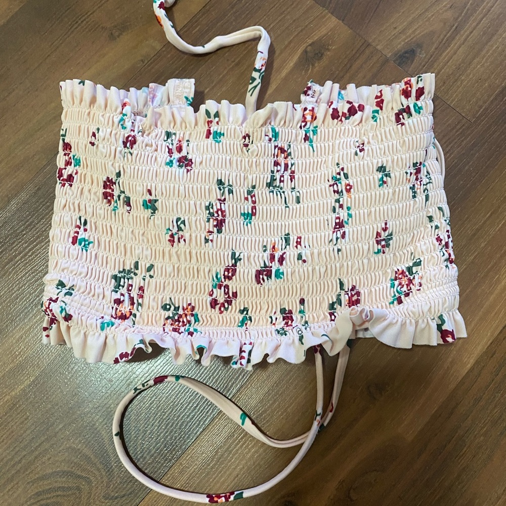 Xhilaration Pink Floral Bathing suit